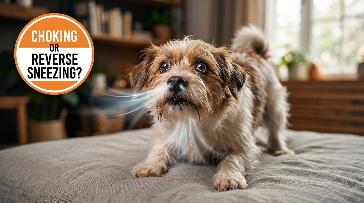 Dog Reverse Sneezing Hook: Is Your Dog Choking or Reverse Sneezing?