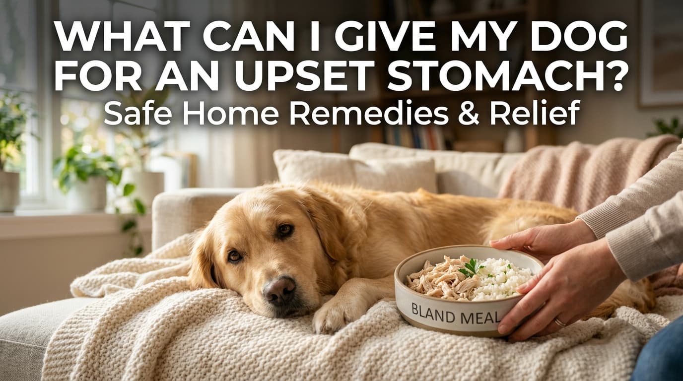 What Can I Give My Dog for an Upset Stomach? Safe Home Remedies & Relief