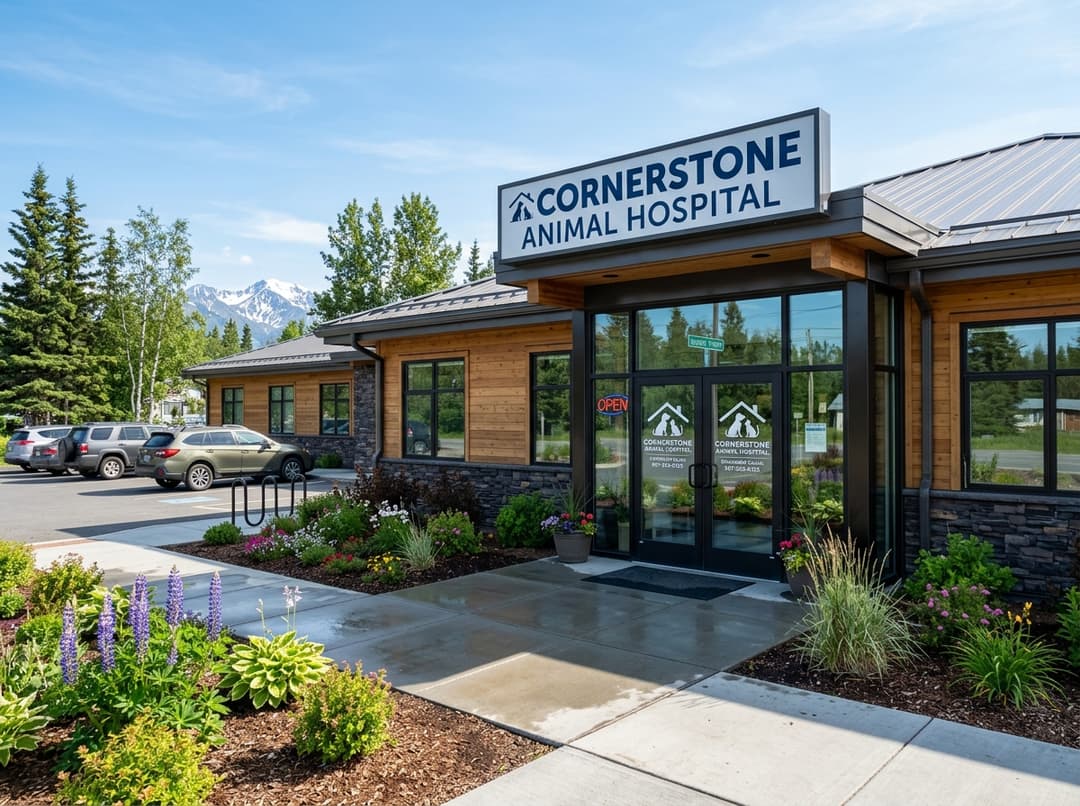 Cornerstone Animal Hospital storefront