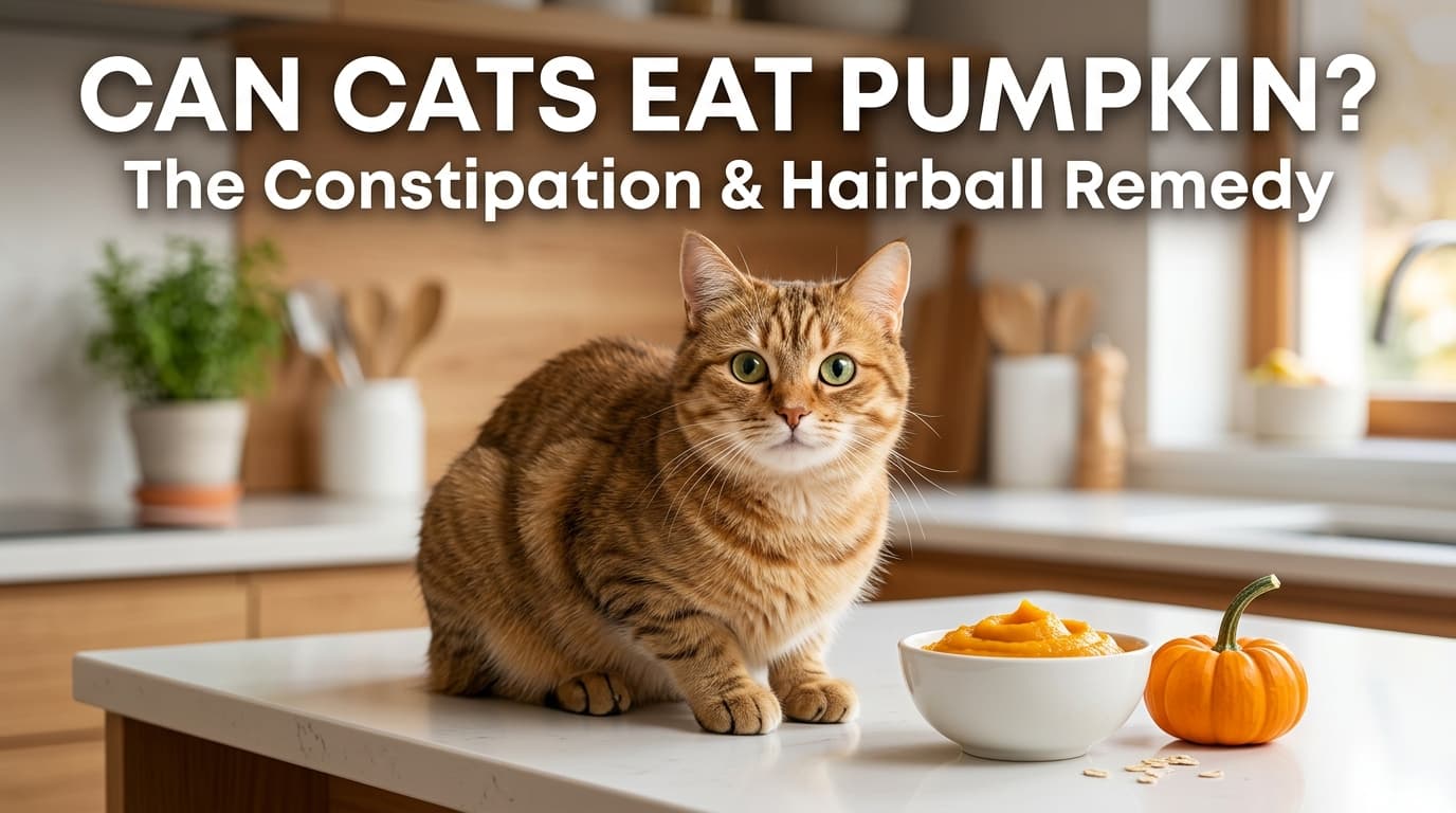 Can Cats Eat Pumpkin? The Constipation and Hairball Remedy