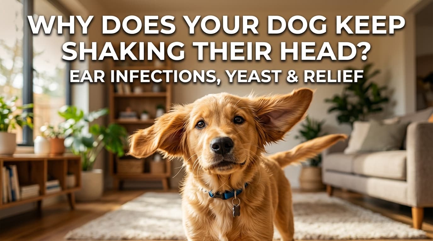 Why Does Your Dog Keep Shaking Their Head? Ear Infections, Yeast & Relief