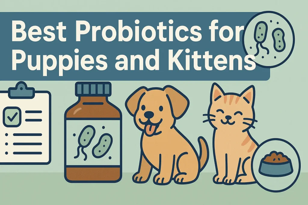 Best Probiotics for Puppies and Kittens