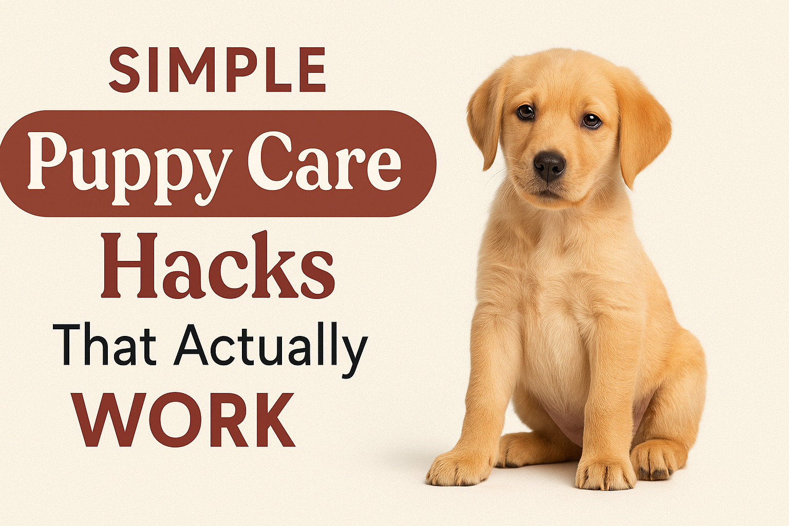 puppy care tips and hacks that actully works
